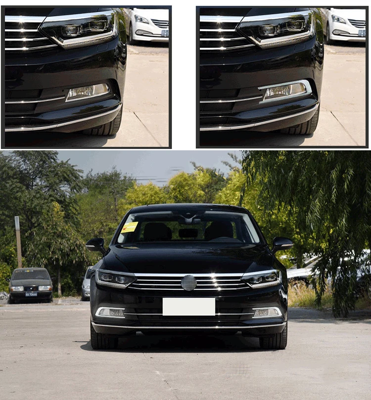 Qirun СИД drl дневного света для Volkswagen Passat B8-18 с динамическим перемещение желтый сигнал поворота и синий ночной свет