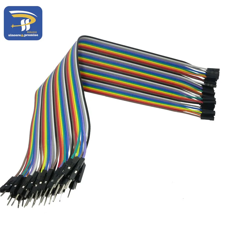 Dupont Line 40 шт. 30 см разъем Мама папа перемычка кабель для arduino|jumper wire|line dupontjumper arduino |