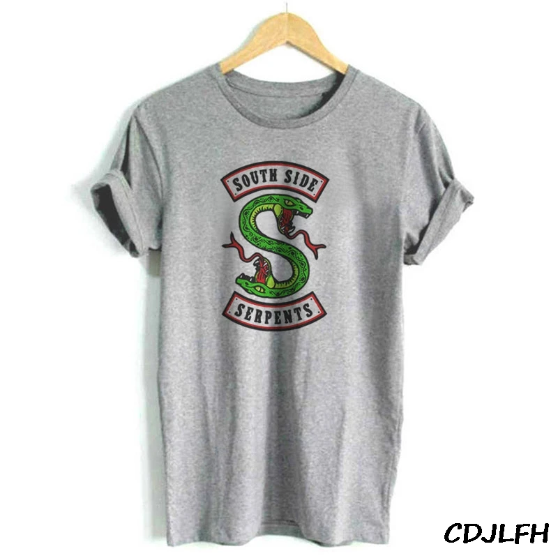 Женская футболка со змеиным принтом в стиле Харадзюку Повседневная забавная для