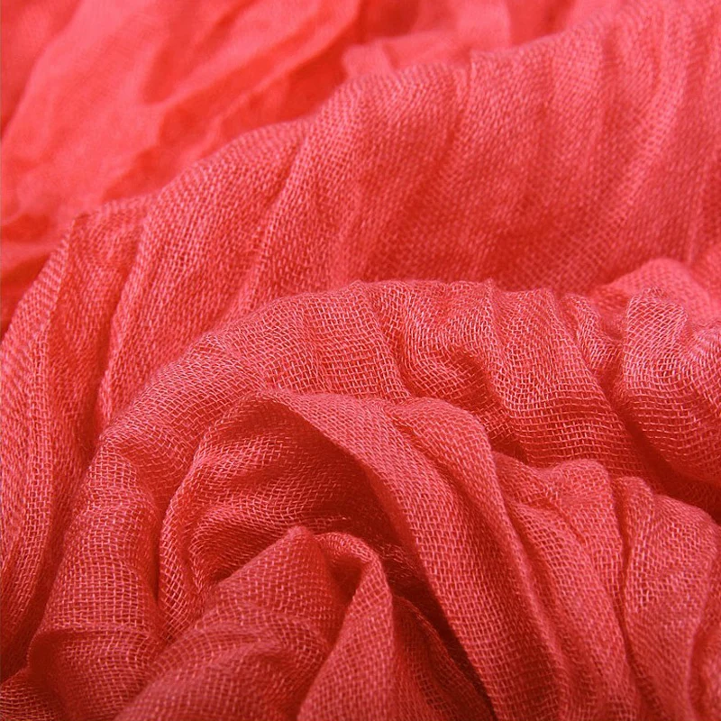 Бесплатная доставка популярные женские Большие шали шарф из хлопка и льна