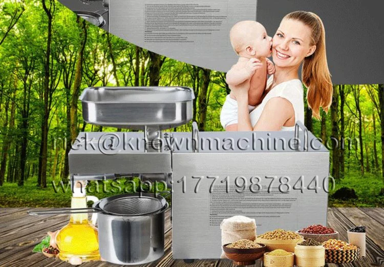 Улучшенный автоматический стабильный пресс холодного/оливкового масла 110 В/220 В с