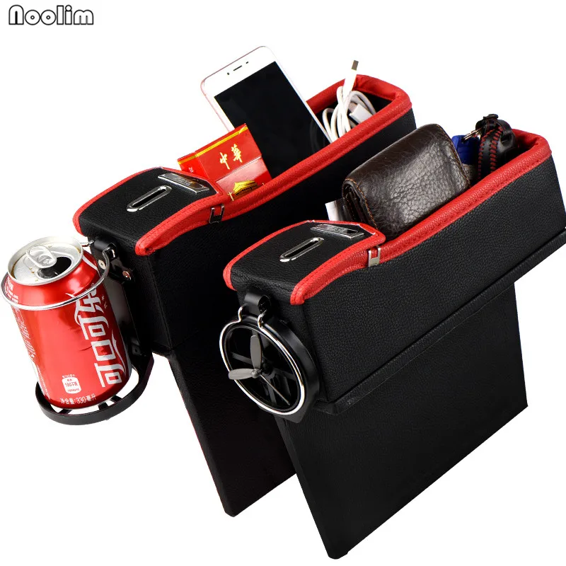 Автомобильный Органайзер NOOLIM на сиденье для хранения держатель чашек и напитков