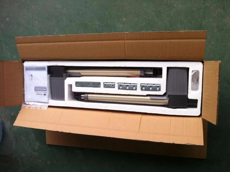 220VAC 24V DC сверхмощный червячный механизм автоматический распашной ворот 300 кг на лист с солнечной батареей