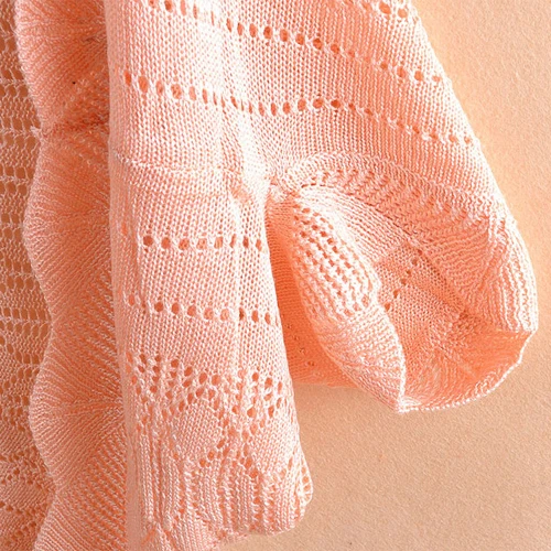 Новинка кардиган с пышными рукавами вязаные топы свитер верхняя одежда Дымчатая