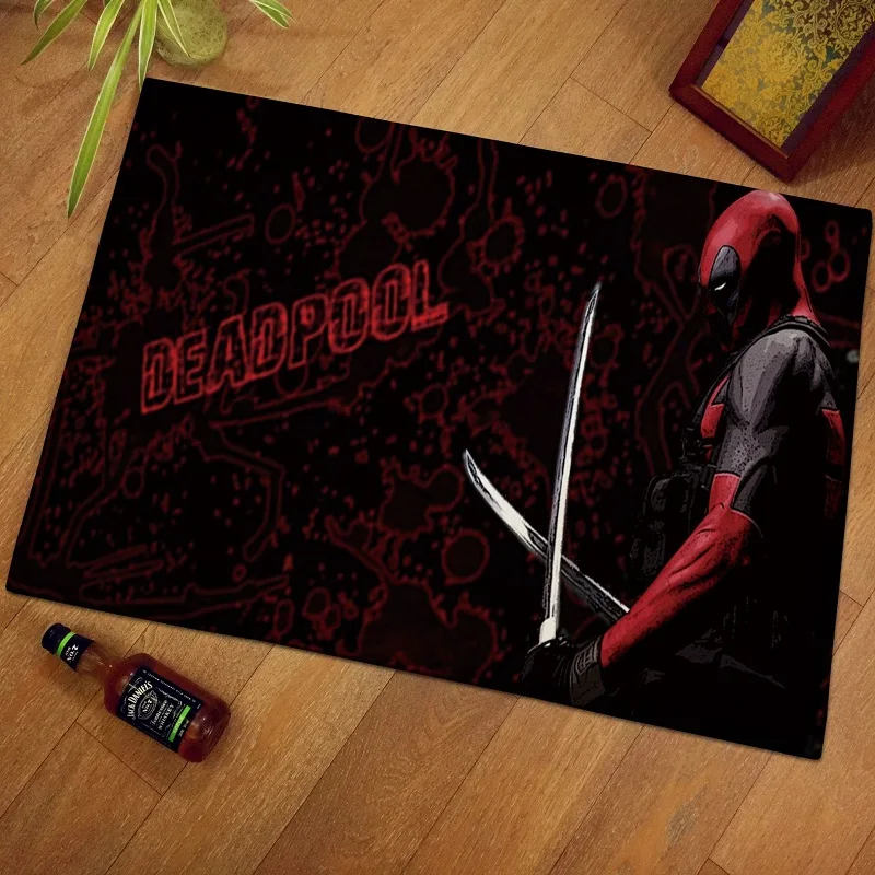 Синий XINTOCH Marvel игрушки Мстители плюшевые ковры Железный человек Капитан Америка Бэтмен хлопок Рождественский подарок для детей Прямая поставка - Цвет: Синий