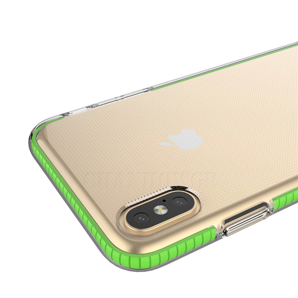 Double Color Shockproof Silicone Case For iPhone XS Max XR X Phone Cover Cases 6 6s 7 8 Plus + 10 x xr xs max Funda Shell |