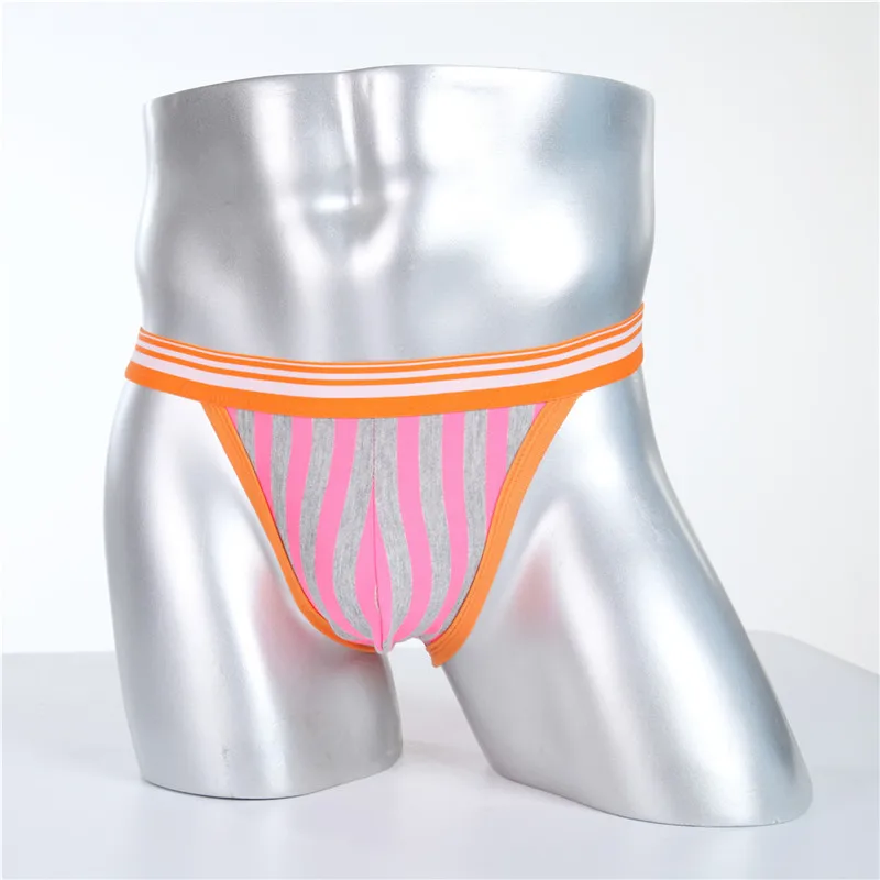

New Sexy Men Briefs Underwear Cotton Striped Mens Briefs Underpants Sexy Calzoncillos Hombre Slips Cuecas Male Boys Panties