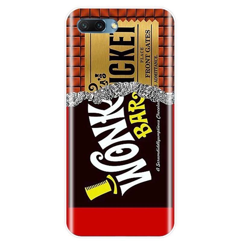 Мягкий Силиконовый ТПУ чехол для телефона alenka bar wonka chocolate Huawei MATE 8 9 10 20 pro Honor V10 NOTE10