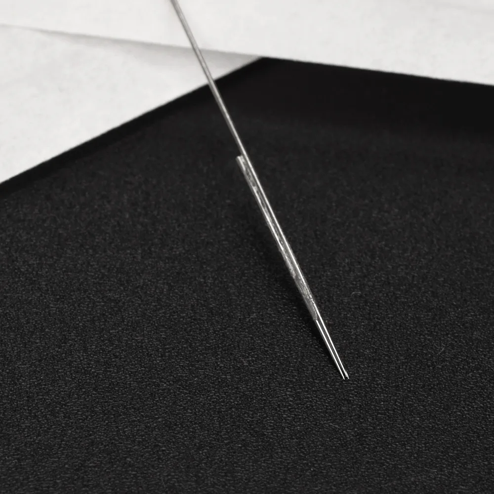 100pcs/Lot 3R Makeup Eyebrow Needles Sterilized Permanent Tattoo Needle For | Красота и здоровье