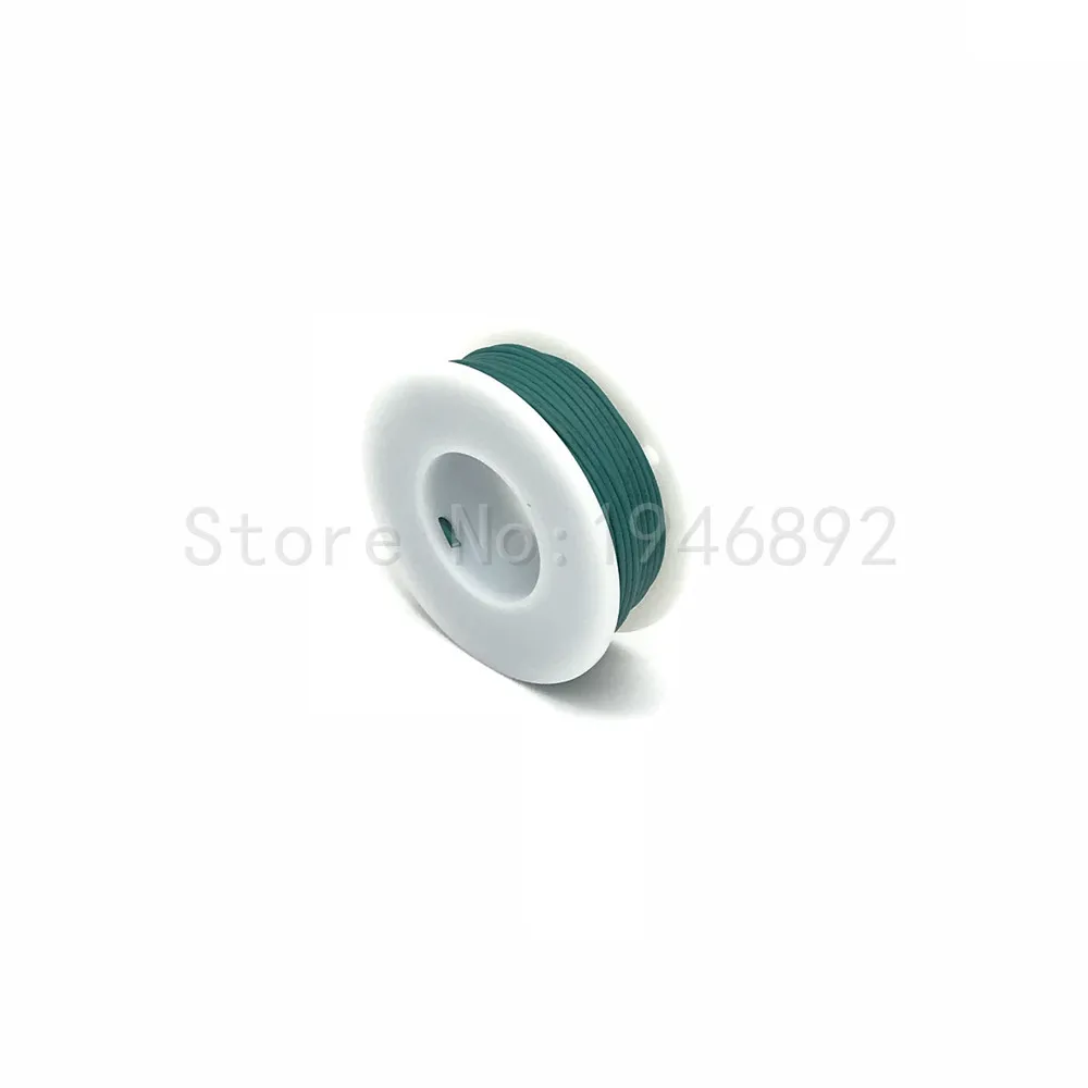 10 м/UL 1007 24AWG 12 цветов на выбор шариковая посылка Электрический провод кабель Линия авиакомпания Луженая Медь PCB Провод RoHS провод - Цвет: Green 10m