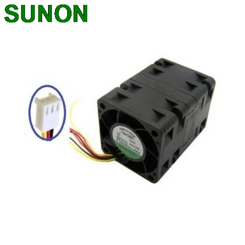 Sunon PMD1204PPB1-A. (2). F. GN 40x56mm-3pin TAC Датчик высокой скорости 14500 об/мин 25.8cfm вентилятор корпуса