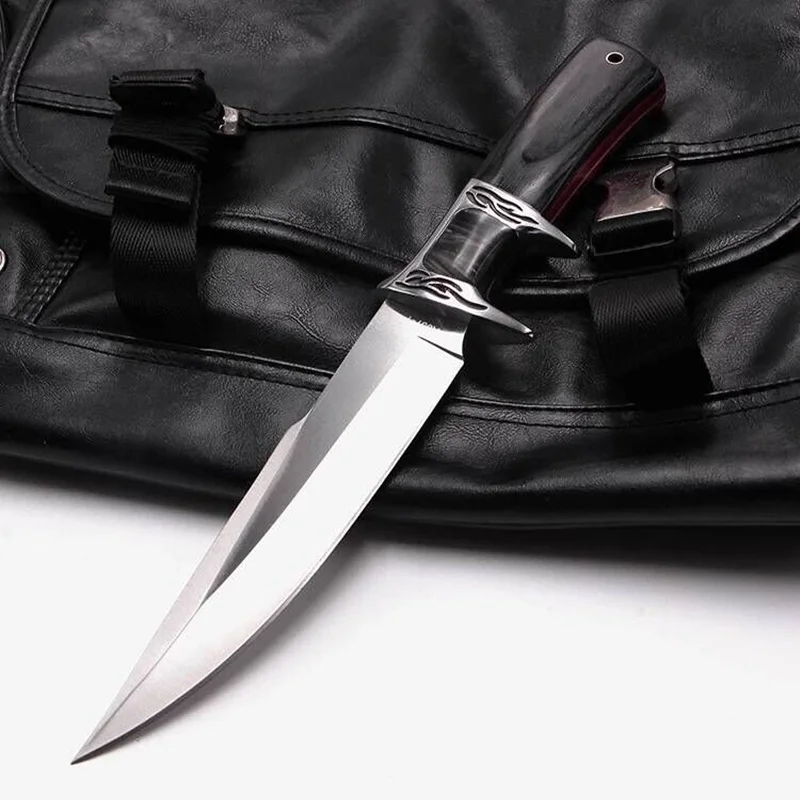 OUTDOOR Fixed Blade Tactical Knife Mountaineering Field Survival Knives Self Defense Sabre Hunting Camping Cutting Knifes | Инструменты