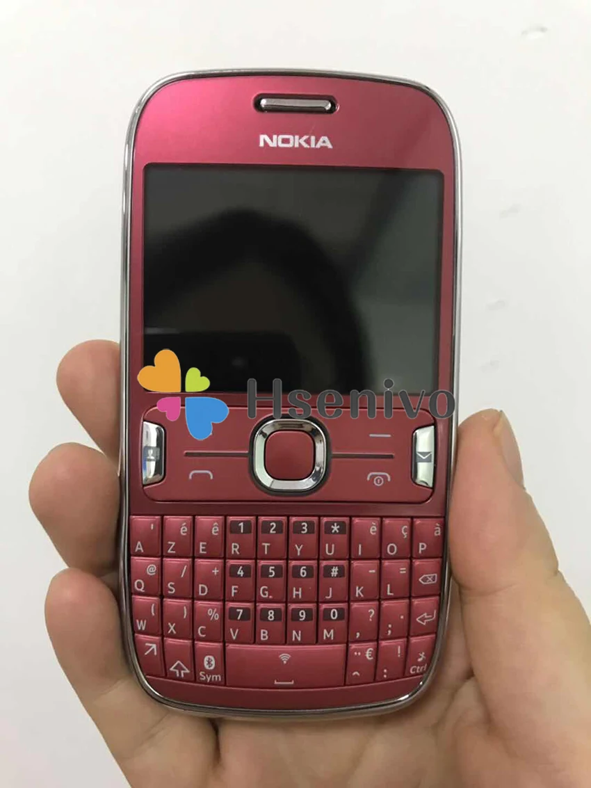 nokia asha 302 refurbished original nokia asha 302 3g network gsm wifi java 3 15mp camera mobile phone refurbished free global shipping