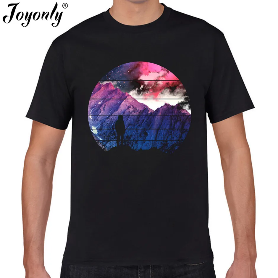 Футболка Joyonly для мальчиков с 3D рисунком Детская футболка изображением космоса