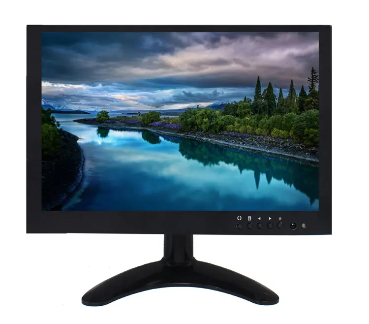 Портативный металлический монитор 9 дюймов HD HDMI/VGA/AV/BNC LED промышленный 1280*800|display