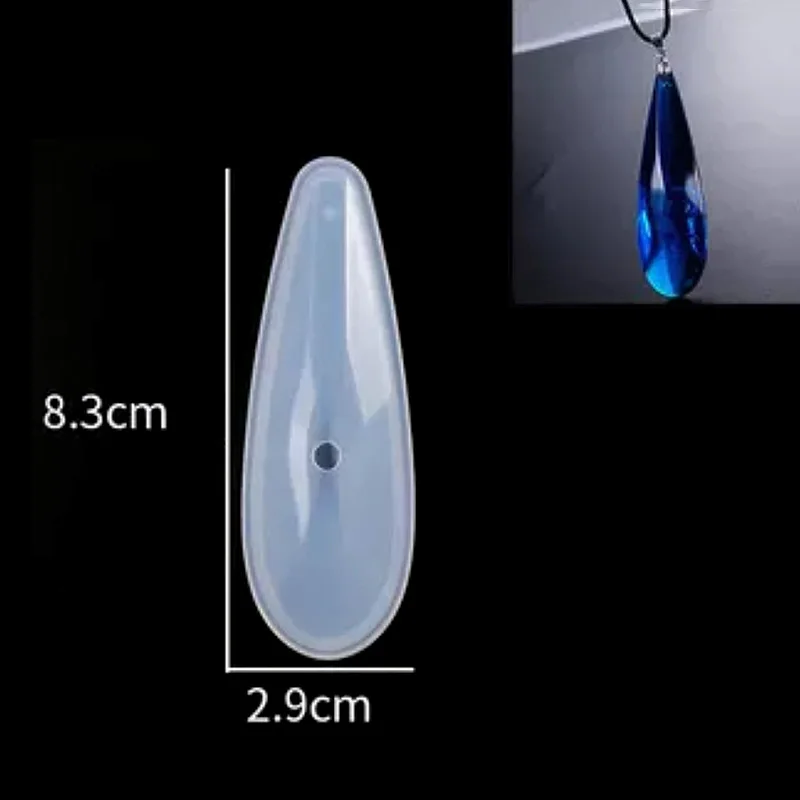 1 шт. 3D кулон DIY ожерелье ювелирные изделия формы подвески со шкалой из кристаллов Ювелирные изделия смолы формы для ювелирных изделий инструмент - Цвет: 4