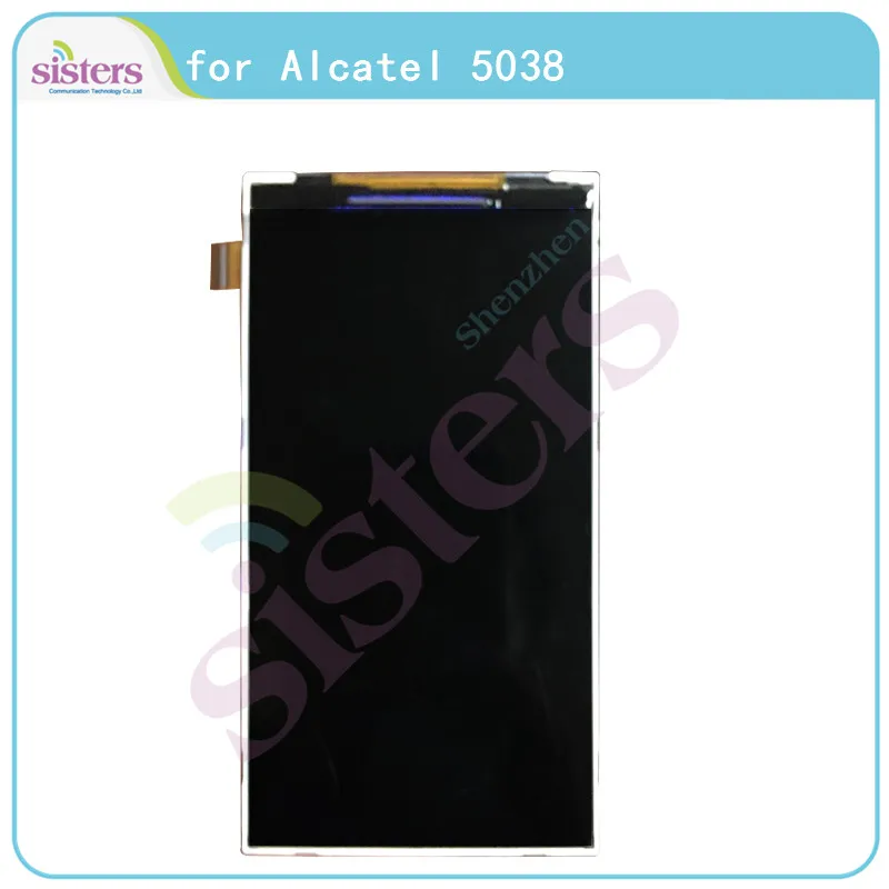 original lcd display for alcatel one touch pop d5 5038 lcd only for alcatel 5038 ot5038 lcd dispaly phone replacement test work free global shipping