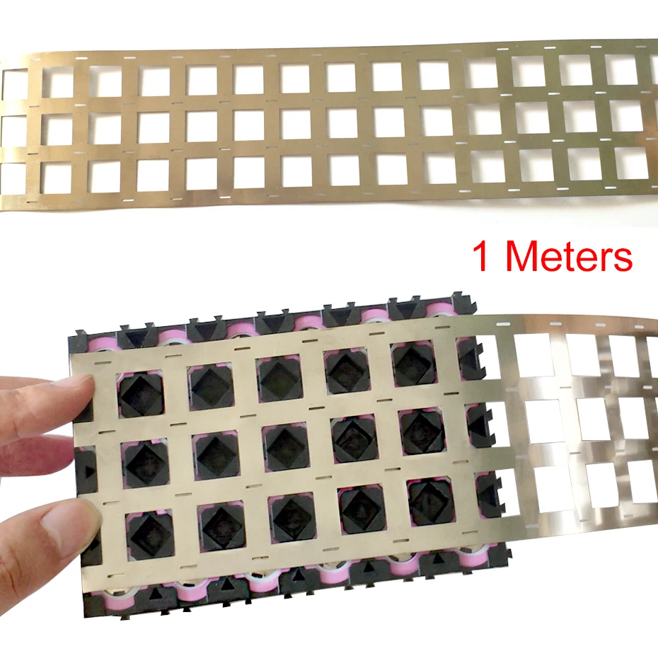 

1 Meters Pure Nickel Strip 4P 99.96% High Purity Nickel Belt Lithium Nickel Strip Li-ion Battery Ni Plate For 18650 Spot Welding