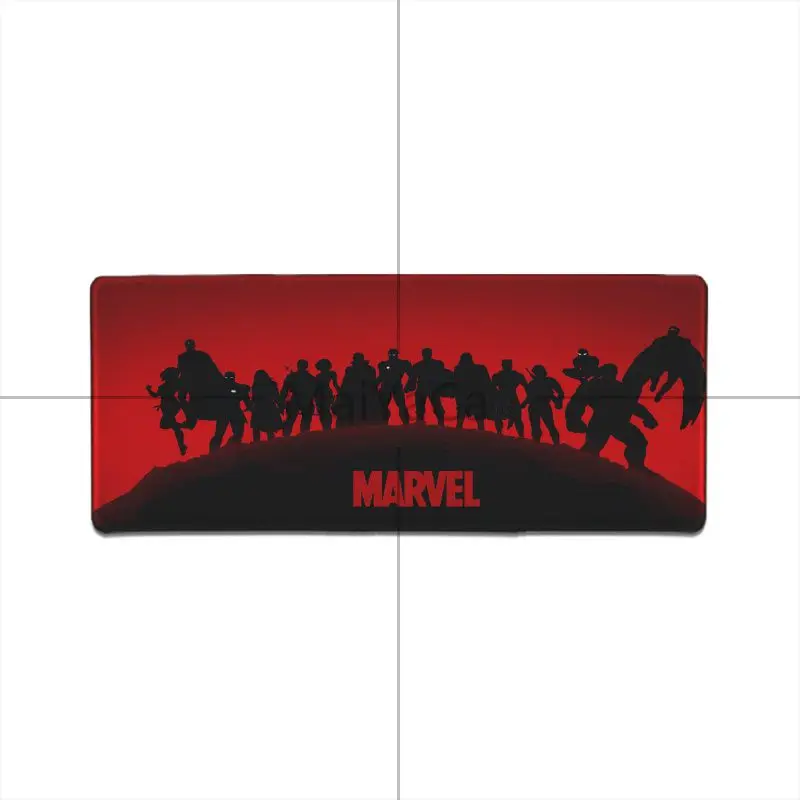 MaiYaCa персонализированный крутой модный Marvel X-men Подгонянный игровой коврик для мыши для ноутбука фиксирующий край резиновые большие коврики для мыши - Цвет: Lock Edge 30x80cm