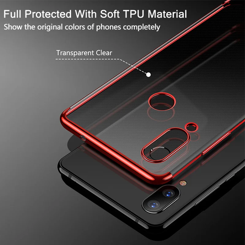 Мягкий силиконовый прозрачный чехол для XiaoMi Mi 9 8 SE A1 A2 Lite RedMi Note 7 6 6A S2 PRO Global Version TPU
