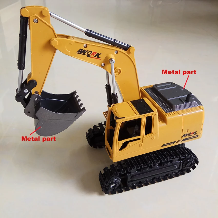 2020 Новинка 1:24 8CH имитация радиоуправляемого экскаватора игрушки