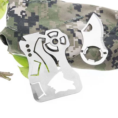 Новый Многофункциональный Военный нож инструмент для карт кошелек из