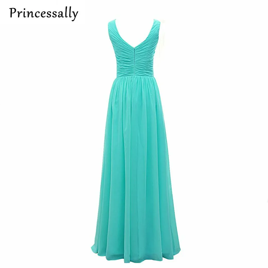 Темно синие мятные зеленые черные платья для подружек невесты с треугольным