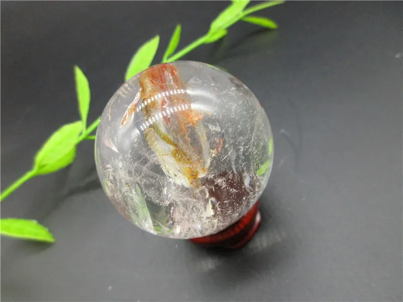 Натуральные Кристаллы Желтый Кристал-фантом призрак шар кварцевый гость ВК