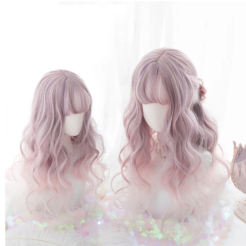 Парик женский термостойкий синтетический для косплея Хэллоуина карнавала