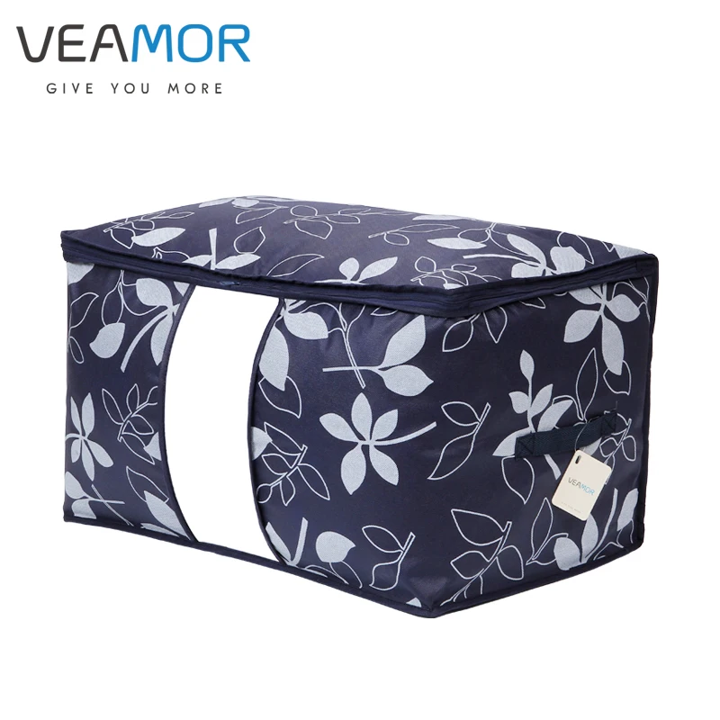 VEAMOR одеяла для одежды сумки хранения экономия пространства с цветочным принтом