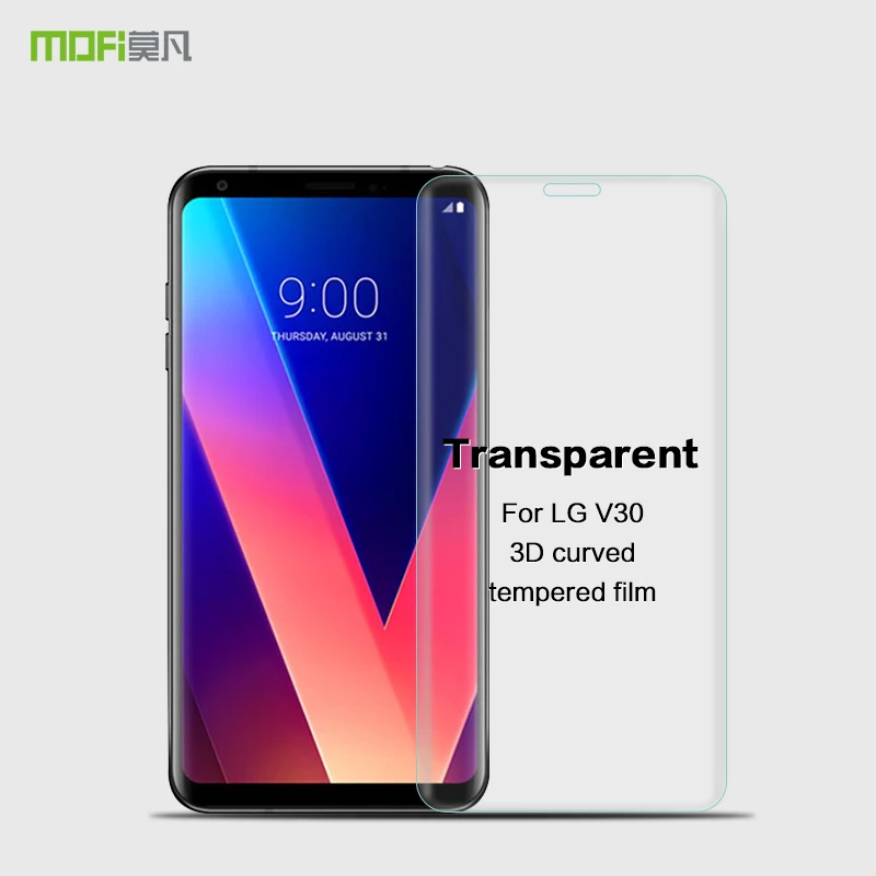 Для LG V30 (6 0 дюйма) стекло закаленное 3D полное покрытие протектор экрана для lg v30 MOFi