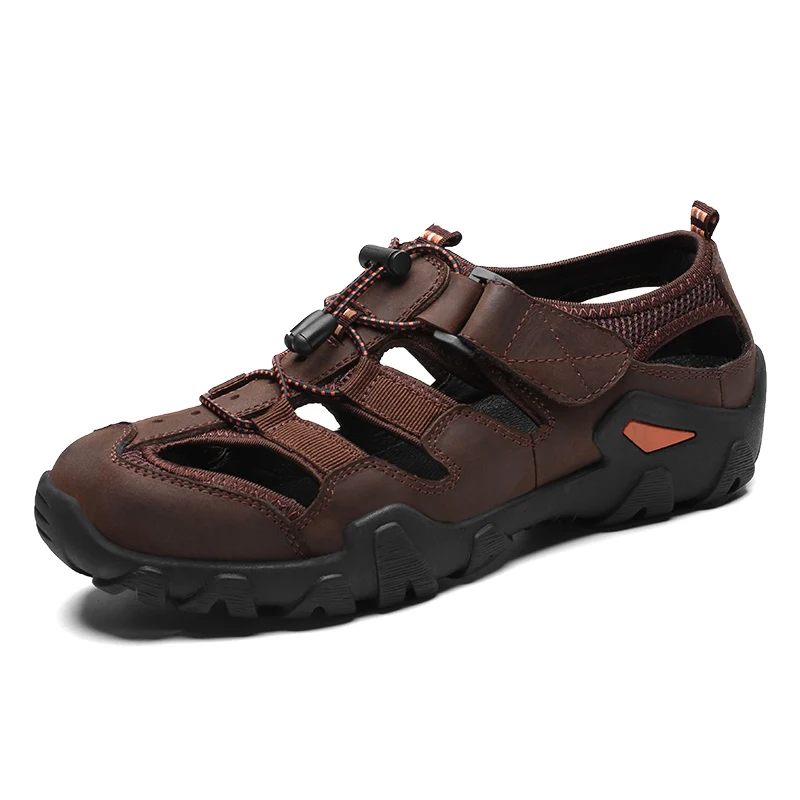 Мужские сандалии из натуральной кожи Fotwear Повседневные Классические в рыбацком