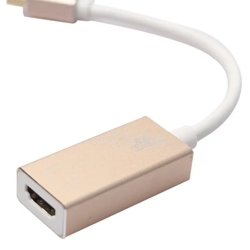 Топ 4 K Mini DisplayPort DP Thunderbolt к hdmi кабель адаптер для Macbook W4M7|Кабели HDMI| |