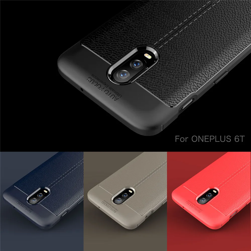 Lenuo ТПУ чехол для OnePlus 6 т мягкий телефона Dermatoglyph силиконовые оболочки чехлы |