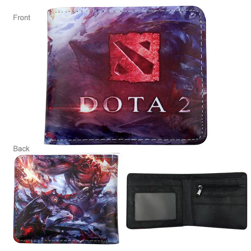 Тонкий кошелек из аниме dota 2/Токийский Гуль фиолетовый эверсад/кошелек для