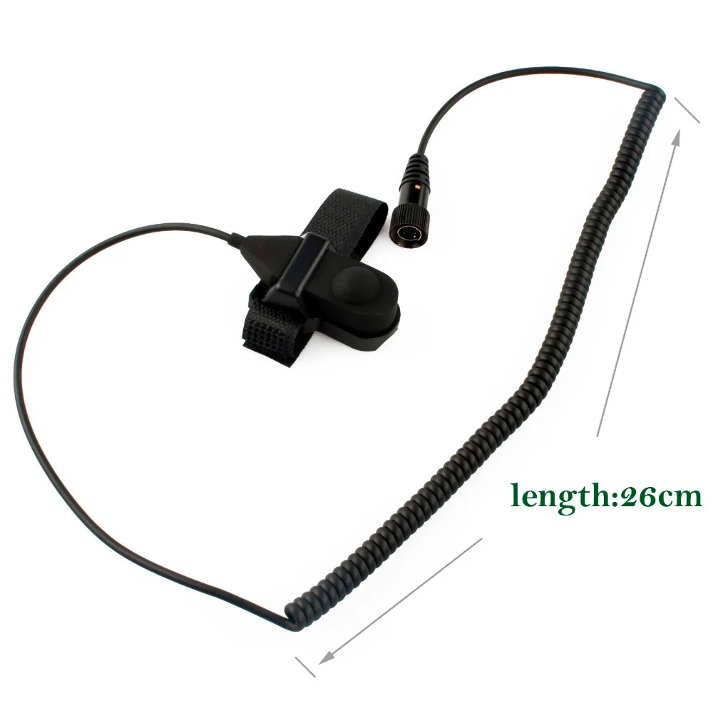 YIDATON мотоциклетный шлем гарнитура микрофон для ICOM IC F21 F26 IV8 радио с пальцем PTT