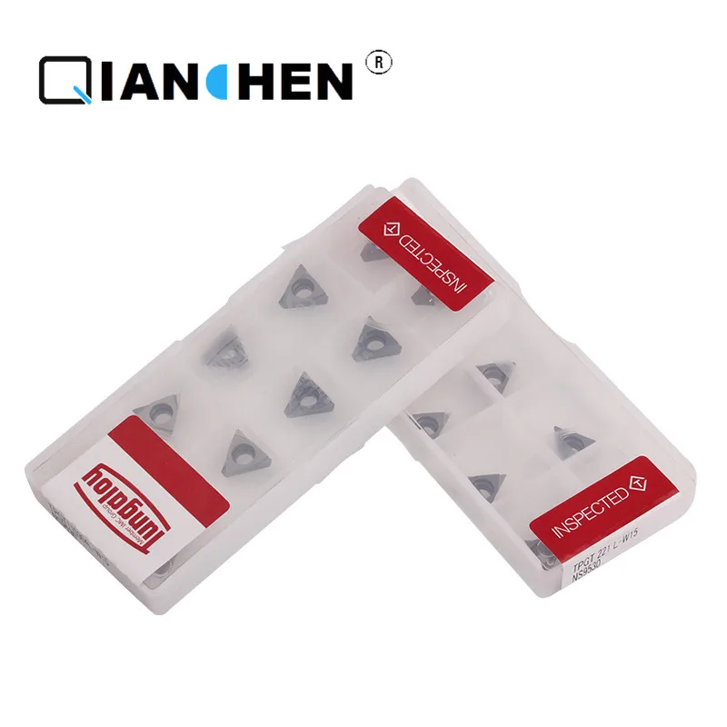 10 шт. ЧПУ Япония Tungaloy TPGT110304L-W15 NS9530 TPMT090204-PS для токарной фрезеровки канавок резьбы |