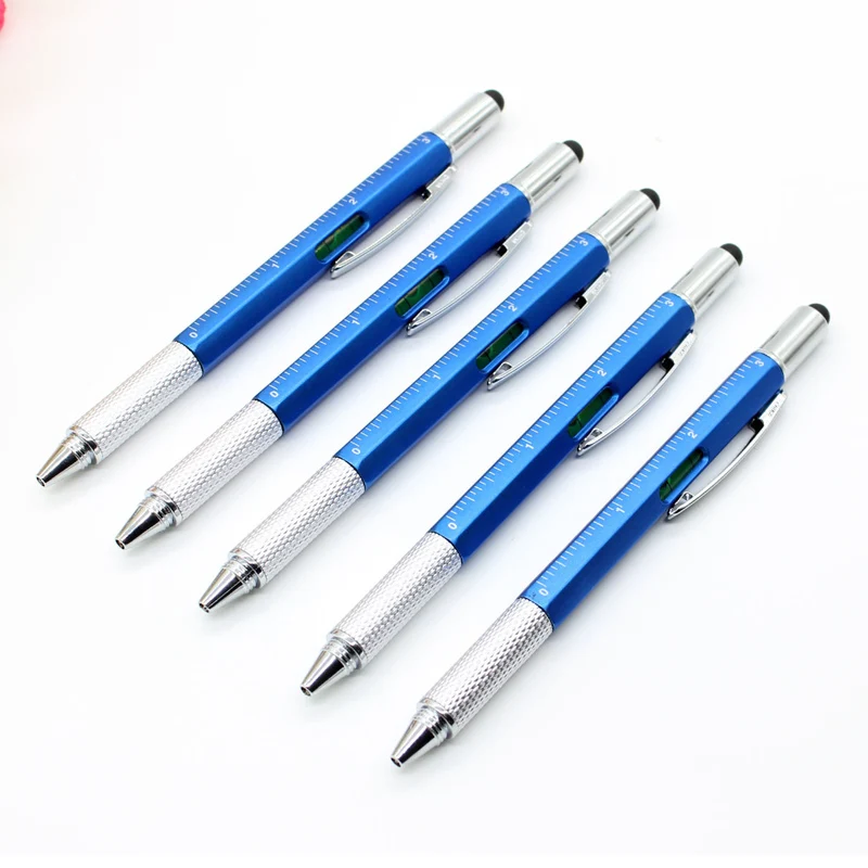 1 шт. многофункциональная отвертка линейка шариковая ручка с сенсорным экраном