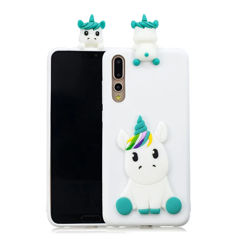 Силиконовые задние чехлы для huawei P Smart P10 P20 mate 10 P8 P9 Honor 9 Lite 7X Pro Dolls мягкий чехол Единорог Панда медведь - Цвет: 5