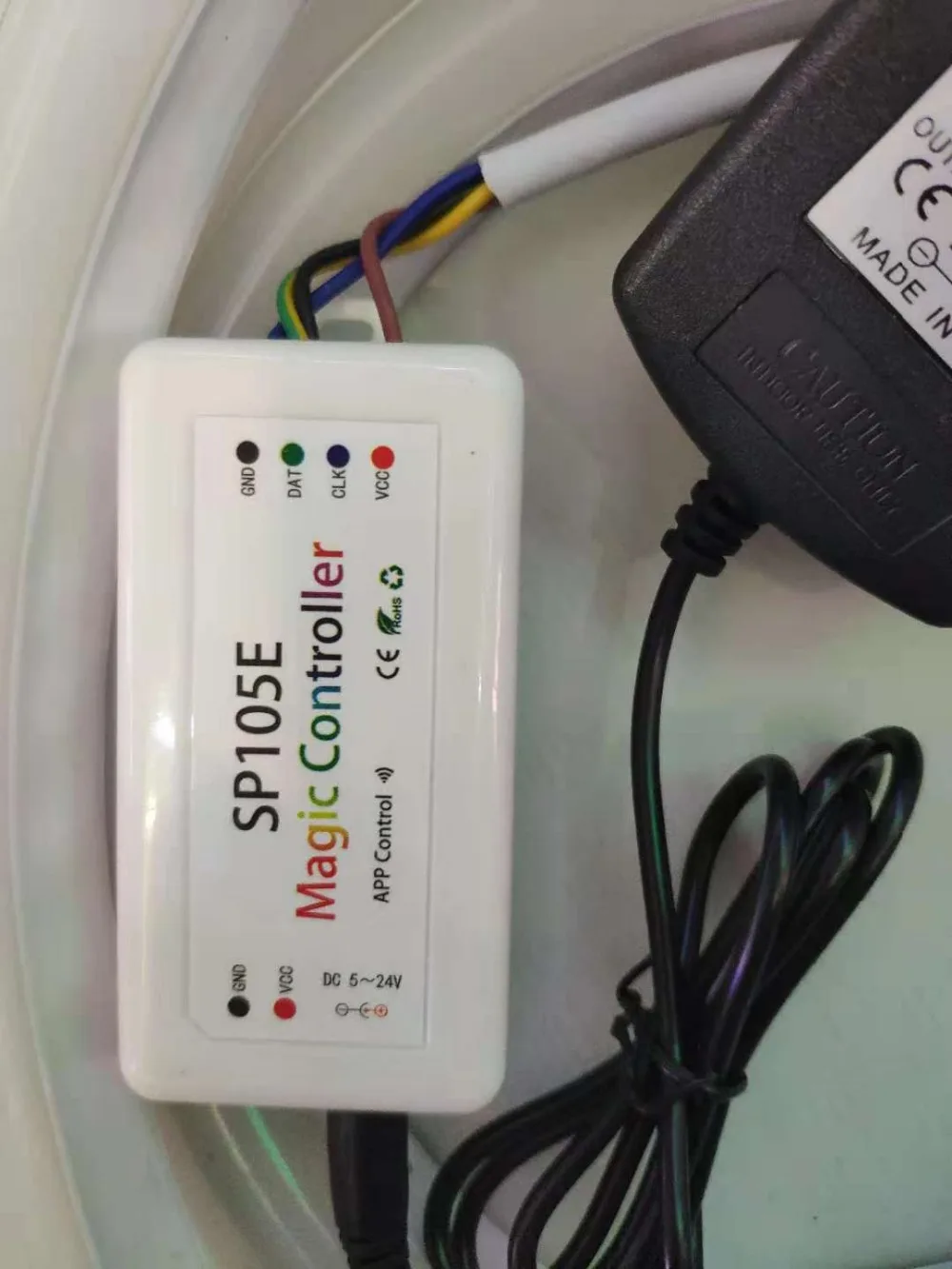 Адресуемая Светодиодная лента WS2811 Водонепроницаемая 5050 RGB светодиодная неоновая