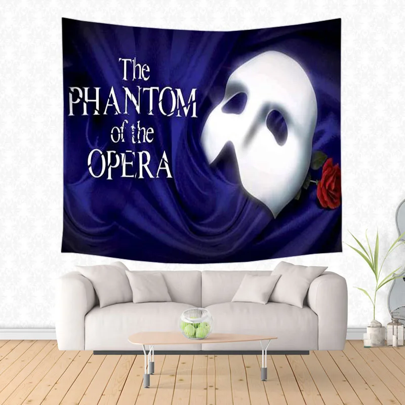 Музыкальный фантомный узор оперы гобелен декоративный настенный подвесной