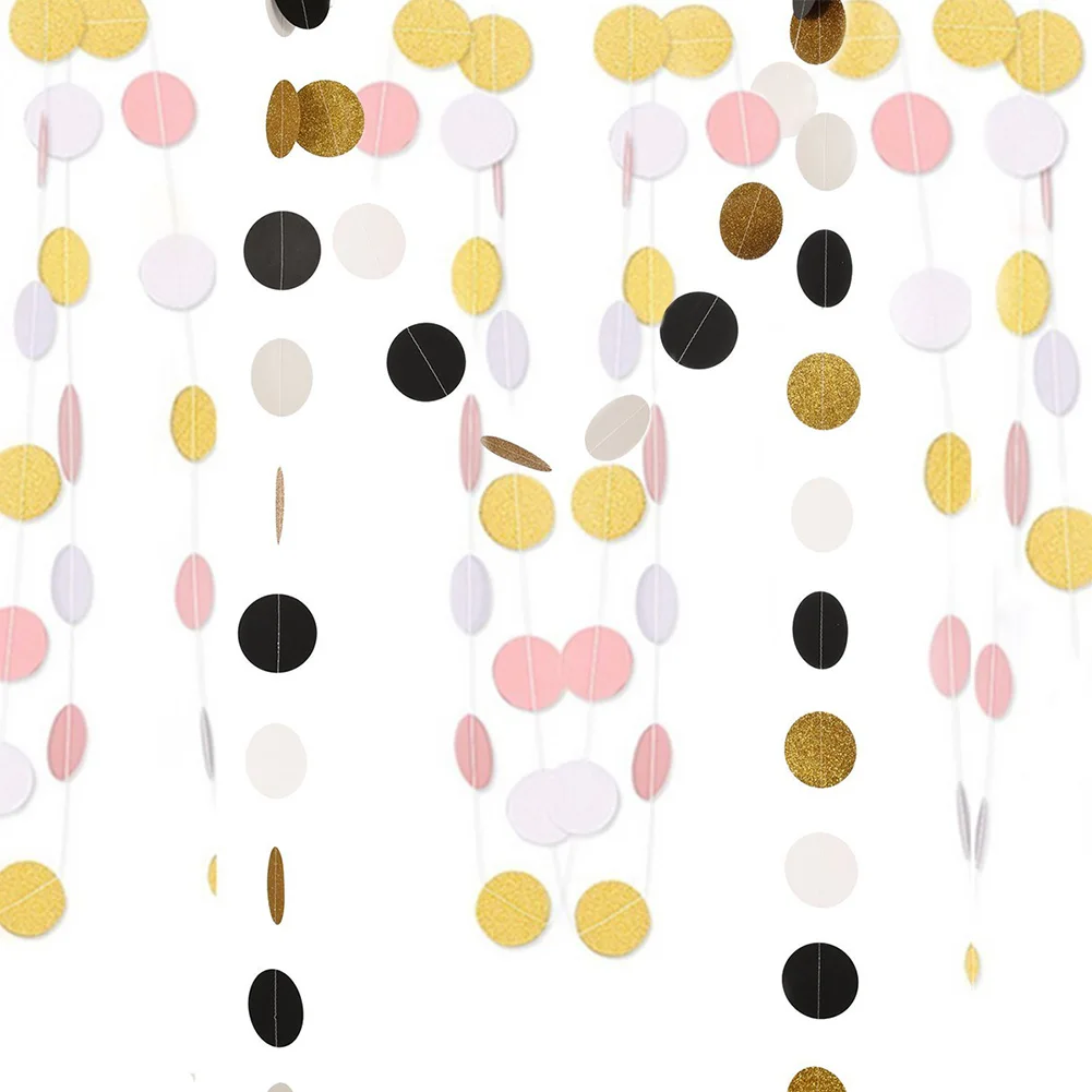 2 м ручной работы настенный бумажный баннер для дня рождения цепочка свадебные