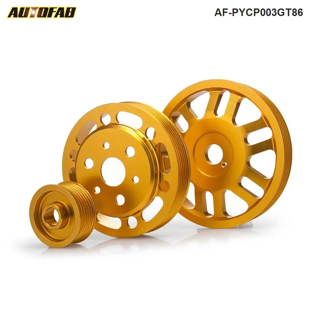 Кривошипный шкив насоса воды генератора для Toyota GT86 Scion FRS Subaru BRZ 3 шт AF-PYCP003GT86