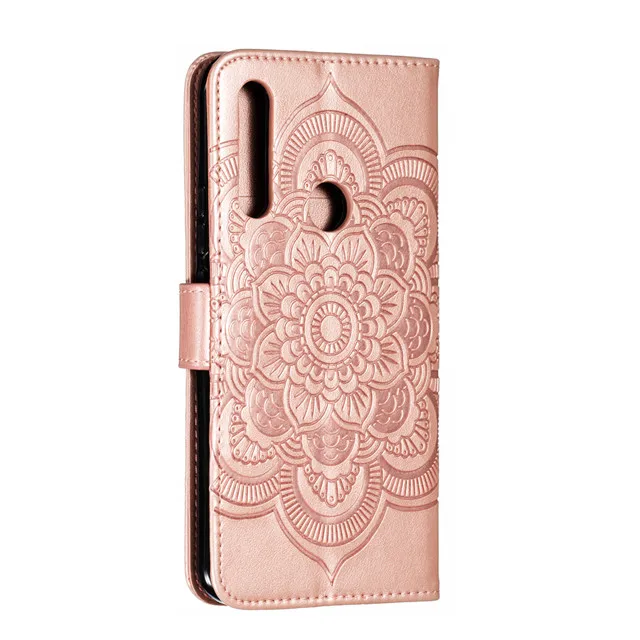 Для huawei Y9 Роскошный чехол-кошелек из искусственной кожи для huawei y9 prime Магнитный тисненый флип-чехол для бизнес-книги