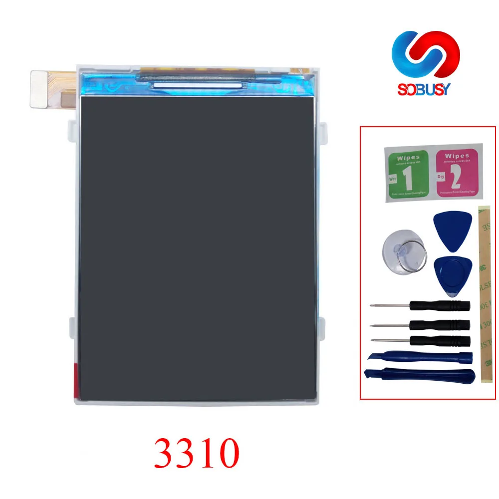 Протестированные LCDs для мобильных телефонов Nokia 3310 3G TA 1022 1036 1006 1030 2017 ЖК экран