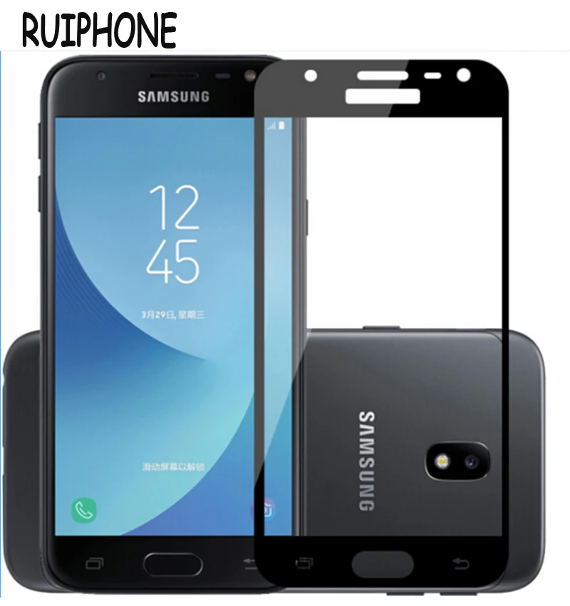 3D полное покрытие экрана протектор Закаленное стекло для Samsung Galaxy A3 A5 A7 2016 J3 J5 J7 2017