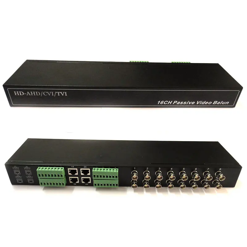 16 канальный Пассивный передатчик видеонаблюдения Balun BNC мама к UTP Rj45 камера DVR Cat5|bnc