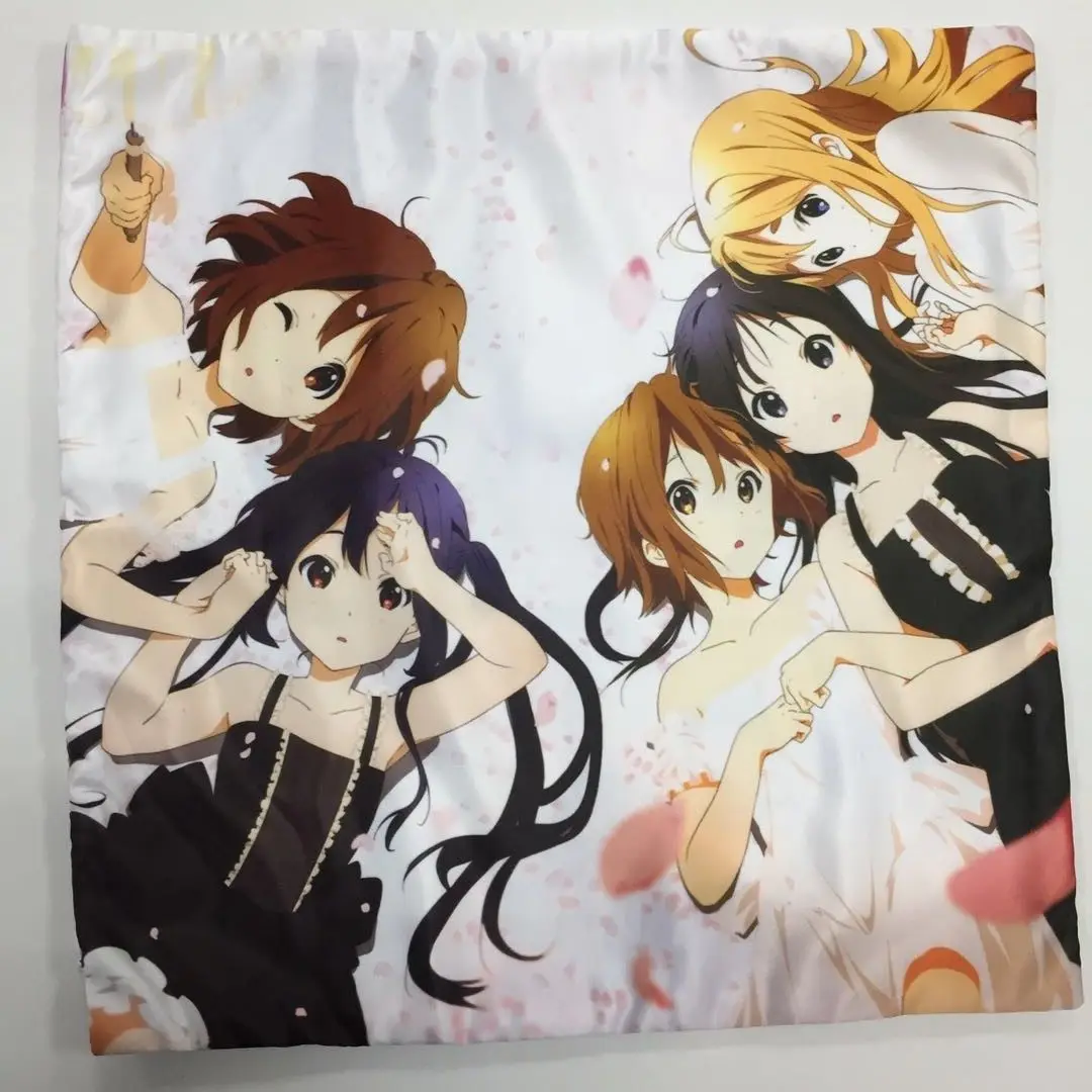 K-on! Аниме двухсторонняя подушка чехол s обнимающая Подушка женский Чехол Otaku