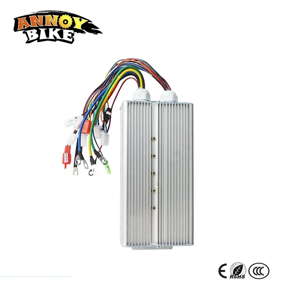 Бесщеточный контроллер для электрического велосипеда скутера автомобиля 72 в 84 96