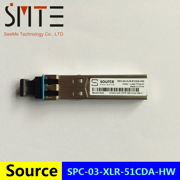 

Источник SPC-03-XLR-51CDA-HW SFP CWDM 155m 150km 1511nm оптический модуль